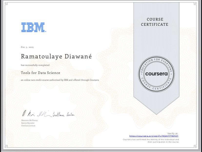 Data Science Tools - Coursera
